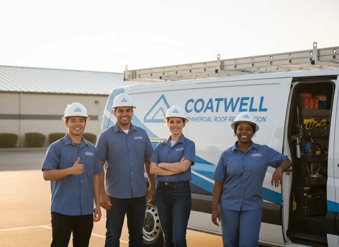 Commercial roof coating company in Fairfield, IA